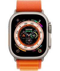 Apple Watch Ultra [GPS Cellular 49mm] Titanium Case Orange